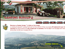 Tablet Screenshot of camping-harazpy.com
